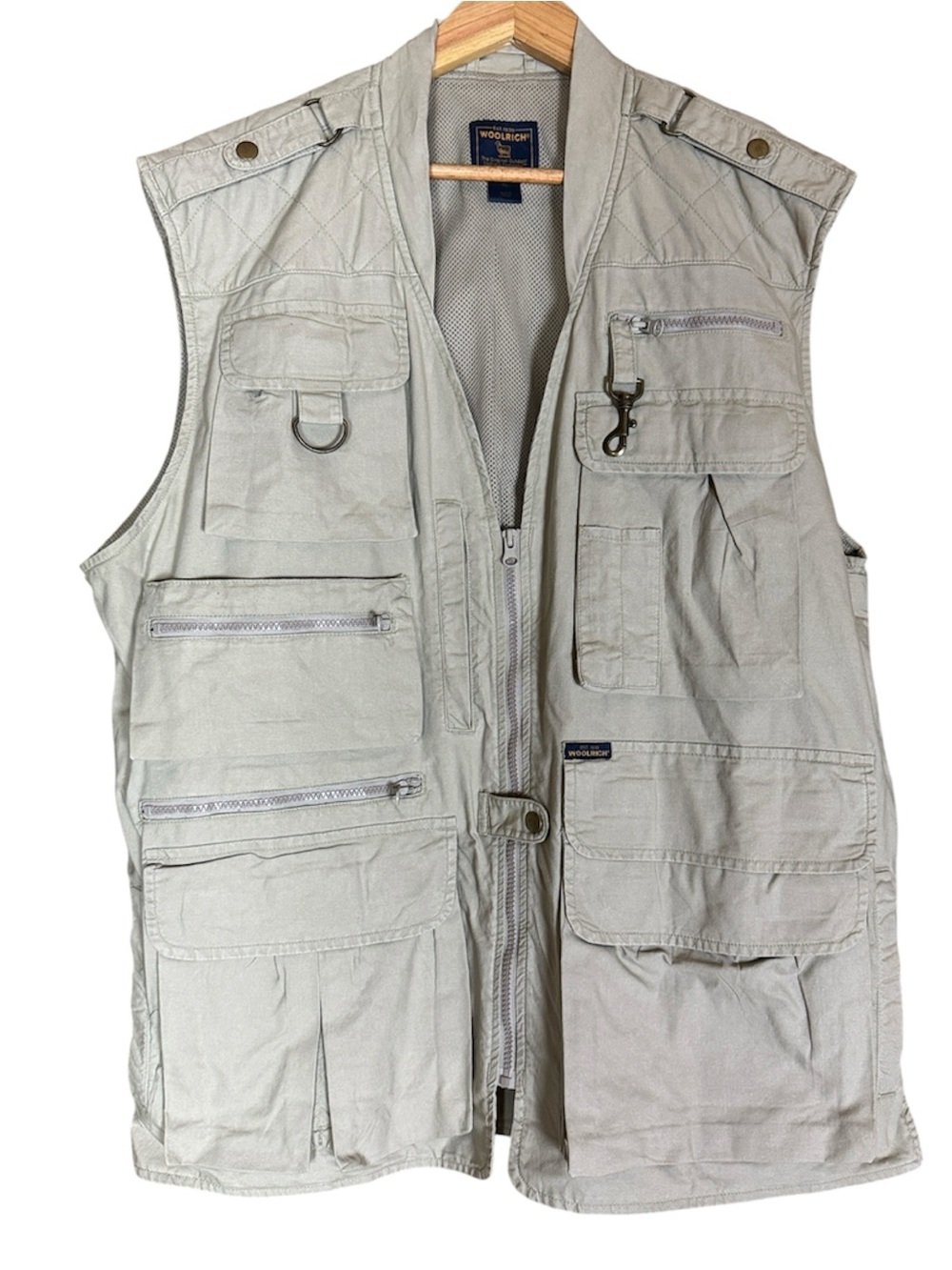 Woolrich 584 fishing / photography utility vest with multiple pockets Size XL